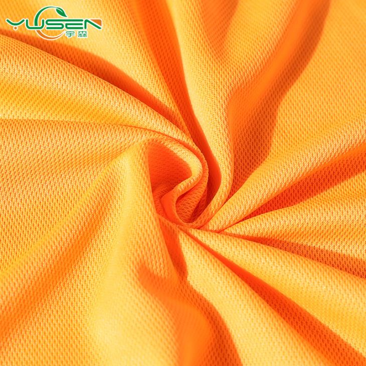 Poly Pique Mesh Fabric
