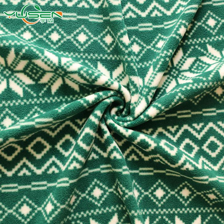 Printed Polar Fleece Fabric