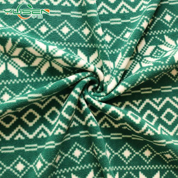 Printed Polar Fleece Fabric