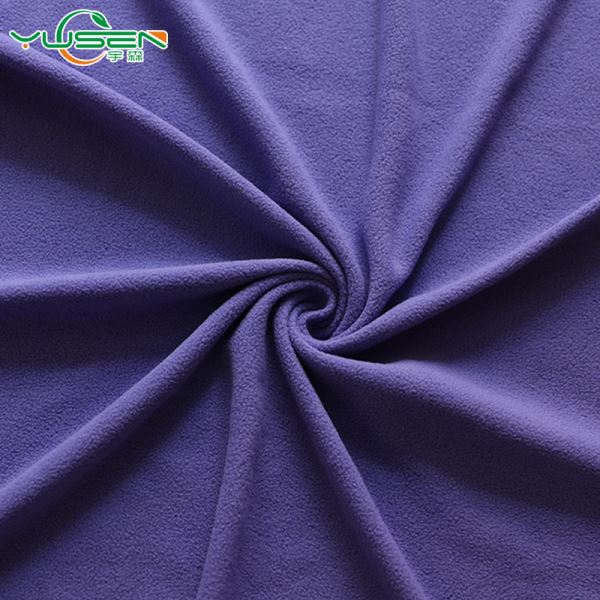 Weft Knit Polar Fleece Fabric