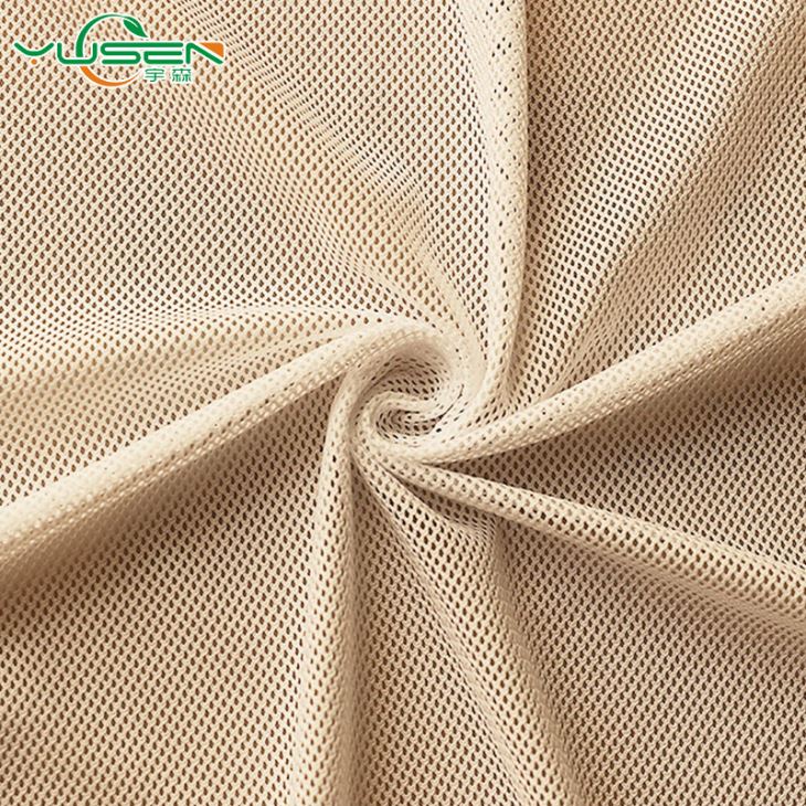 White Polyester Mesh Fabric